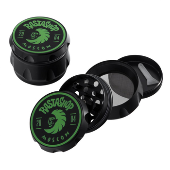 Гриндер Rastashop Green 50mm - Бренд Rastashop - Гриндеры - Магазин бонгов бонгшоп.рф